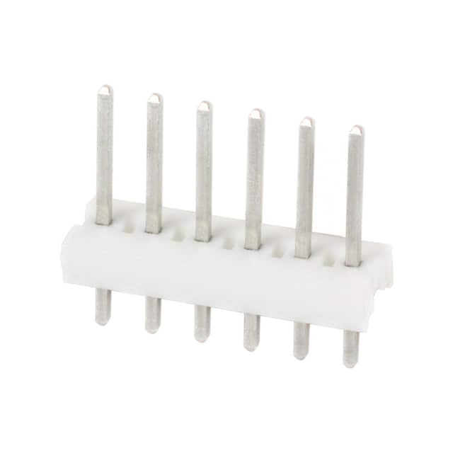 Pack of 2  640452-6  Connector Header Through Hole 6 position 0.100" (2.54mm) :RoHS
