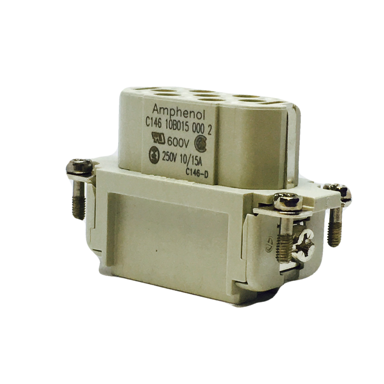 C14610B0150002    Heavy Duty Power Connectors 15P+G Female Insert Crimp Heavy Mate