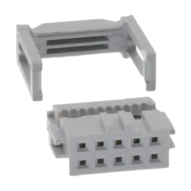 71600-010LF  Connector Rectangular Receptacle 10 Position 28-30 AWG Gold :RoHS
