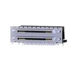 74337-0070  Connector Stacked 68 Position 2 Receptacles Through Hole, Right Angle :RoHS
