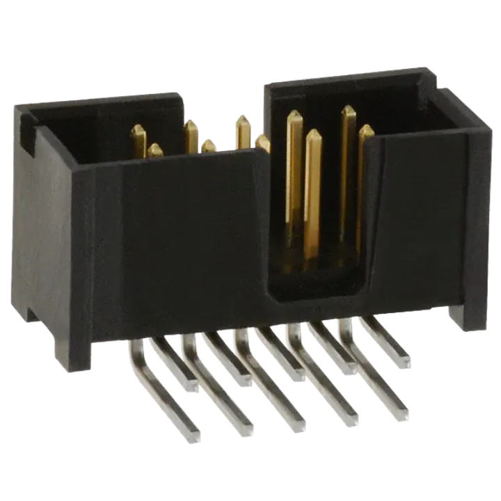 Pack of 5   5103310-1  Connector Header Through Hole, Right Angle 10 position 0.100" (2.54mm)