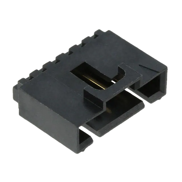 Pack of 2  0705530005  Connector Header Through Hole, Right Angle 6 position 0.100" (2.54mm) :RoHS, Tube
