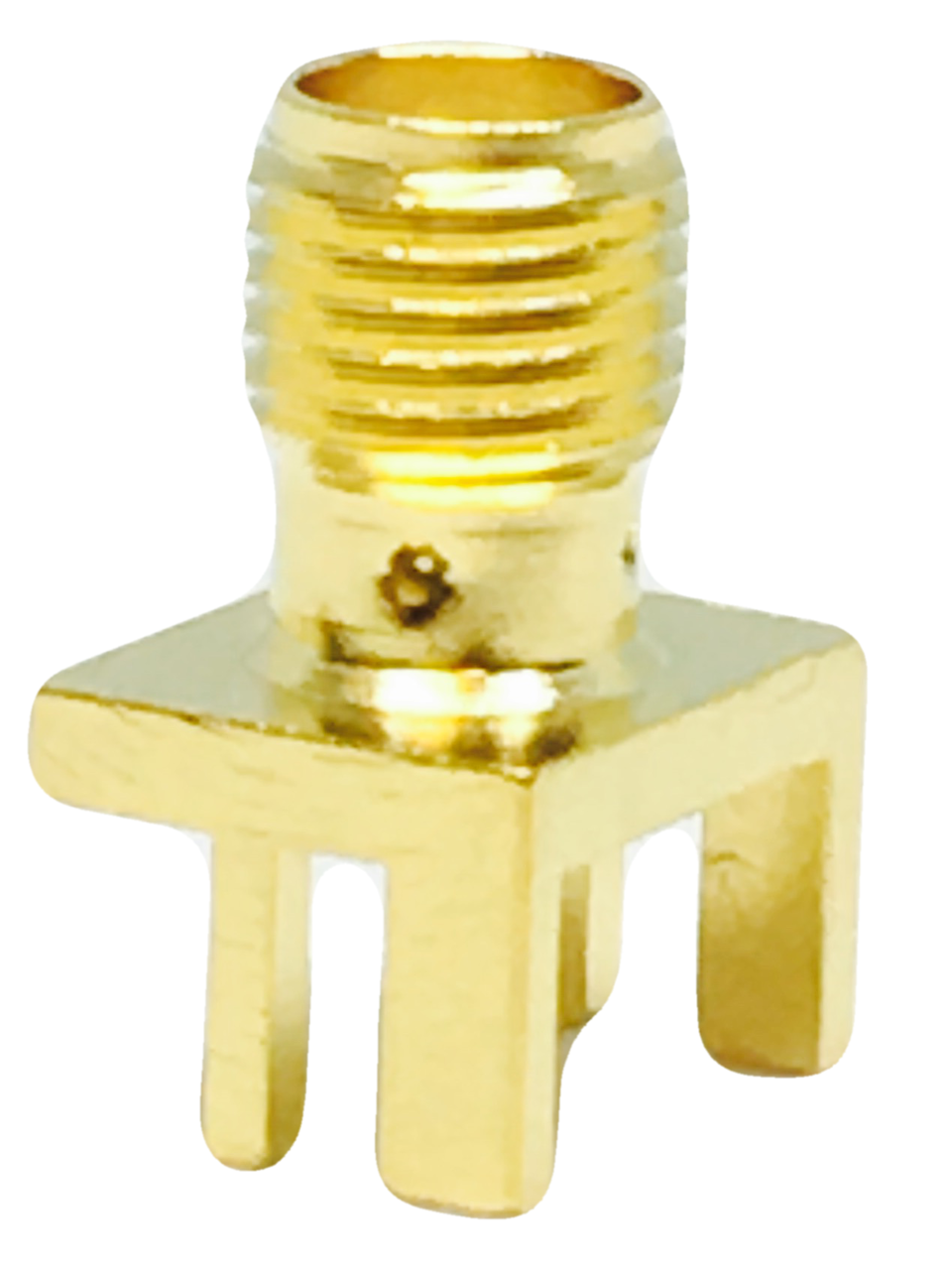 142-0701-851  Johnson / Cinch Connectivity Solutions  RF Connectors / Coaxial Connectors PC END MT JCK GLD .062 BOARDS TAB