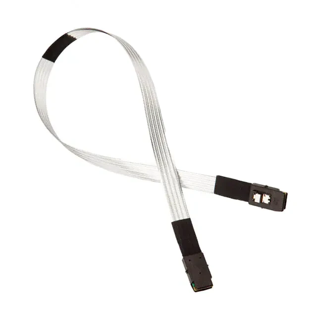 8F36-AAA105-0.50  Cable miniSAS 36 Position 0.5 Meter Silver  7630809661  #8F36-AAA105-0.50  8F36-AAC105-0.50 :Rohs
