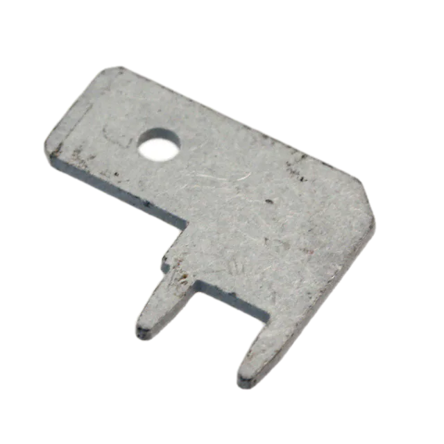 Pack of 10  4966  0.250" (6.35mm) Quick Connect Male Solder Connector Non-Insulated :Rohs
