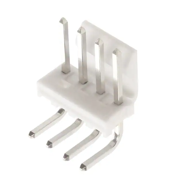 Pack of 5  0026605040  Connector Header Through Hole, Right Angle 4 position 0.156" (3.96mm) :Rohs
