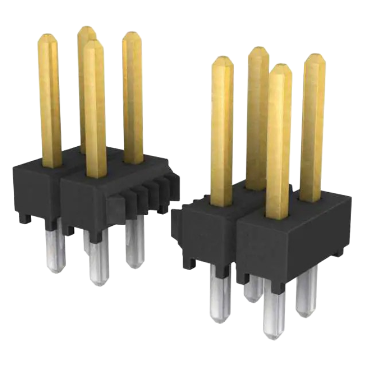 Pack of 7 TSW-208-07-G-D Connector Header Through Hole 16 position 0.200" (5.08mm)