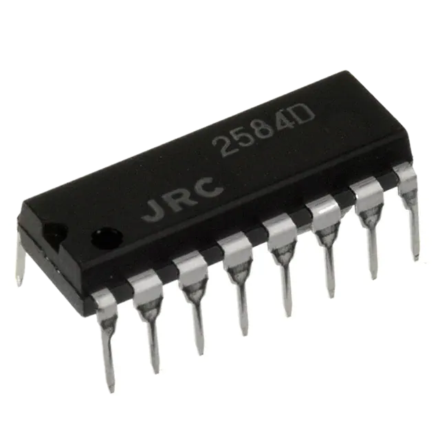 NJM2584D  Integrated Circuits Video Switch 16-DIP :Rohs

