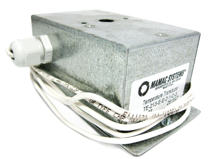 TE-213-E-E-2-1-C-3   Temperature Sensors & Transmitters, Metallic Encl, 1K RTD 385, 4.00", 0-10 VDC