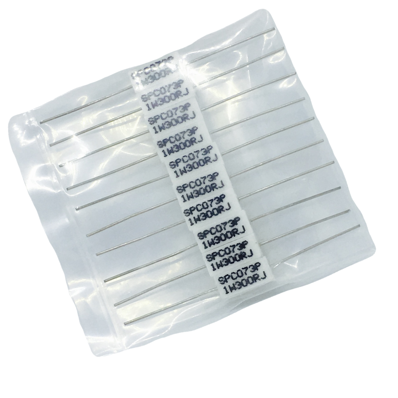 Pack of 10   MCPRW01WJP301B00   Resistor Metal Film, 300OHM, 1W, 5%, AXI
