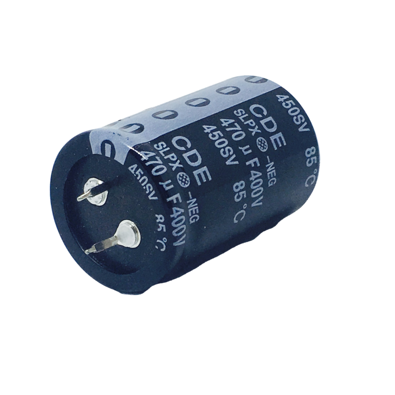 SLPX471M400E4P3   Cornell Dubilier    Cap Aluminum Lytic 470uF 400V 20% (30 X 45mm)