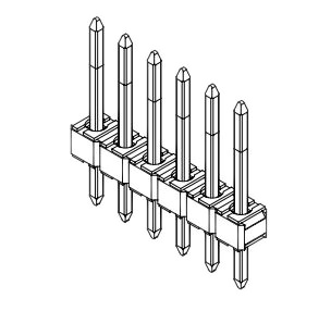 Pack of 5   0022284160   Connector Header Through Hole 16 position 0.100": RoHS