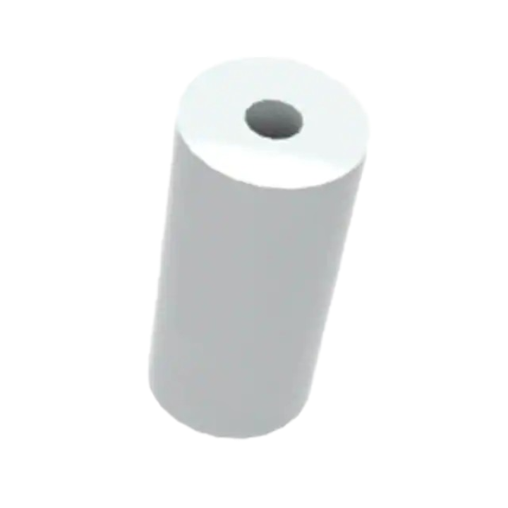 Pack of 100  R905-5  Round Spacer Unthreaded Nylon 0.313" (7.95mm) 5/16" White