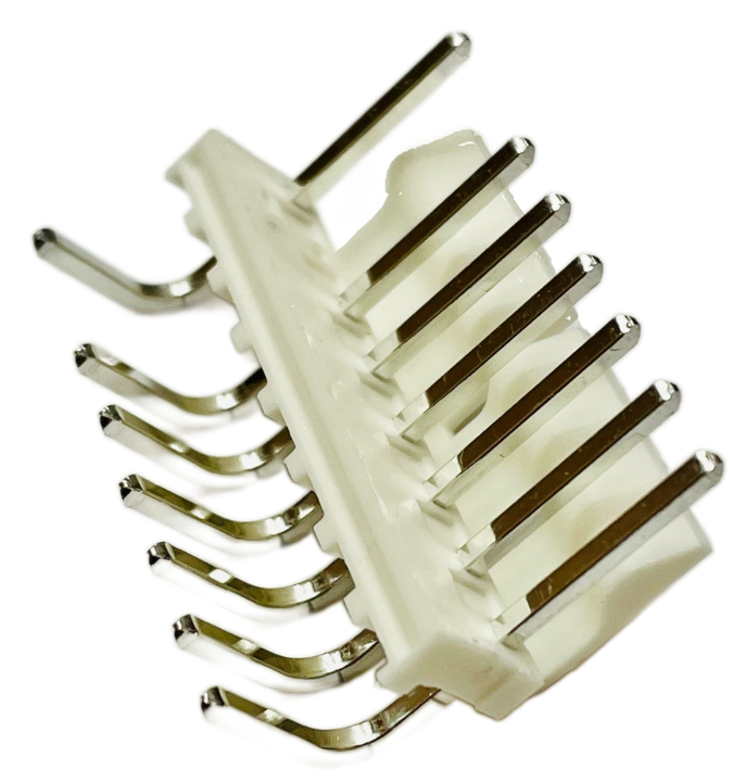 41792-0342  Connector Header Through Hole, Right Angle 8 position 0.156" (3.96mm) 417920342, Bulk, RoHS