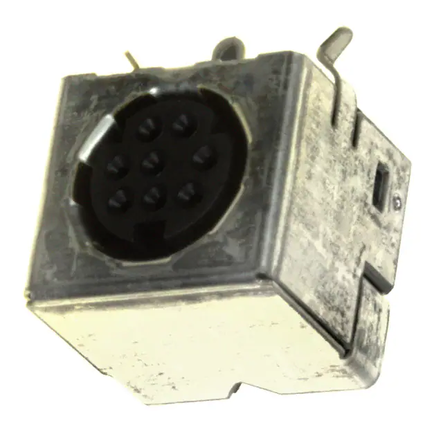 Pack of 4  1658998-1  Connector Receptacle 8 Position Circular Female Sockets Solder :Rohs
