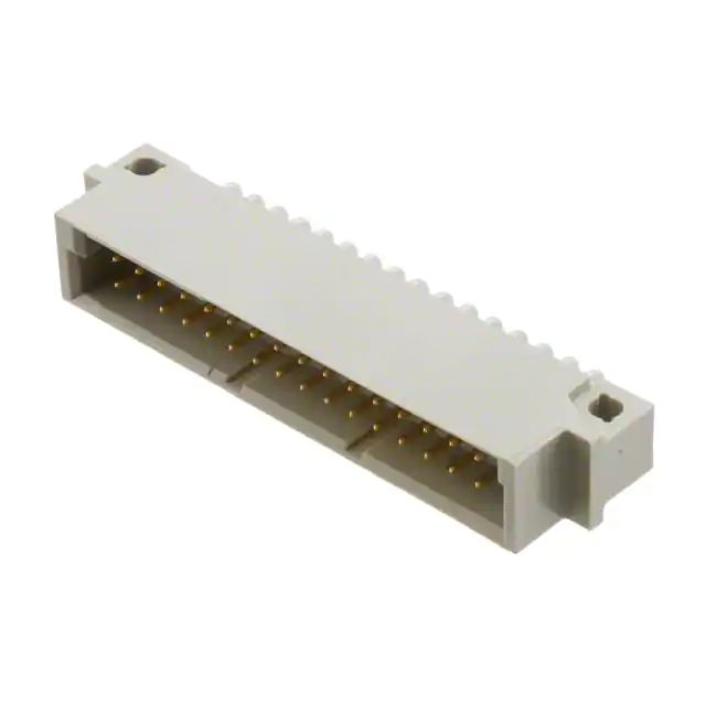 Pack of 4  85001-0012  Connector Header 32 Position Din Male Pins Gold Through Hole, Right Angle :Rohs  0850010012
