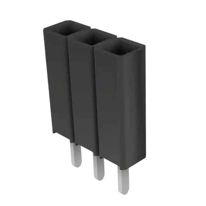 Pack of 2   929974-01-03-RK   Connector  Receptacle 3 Position 0.100" (2.54mm) Through Hole Tin: RoHS