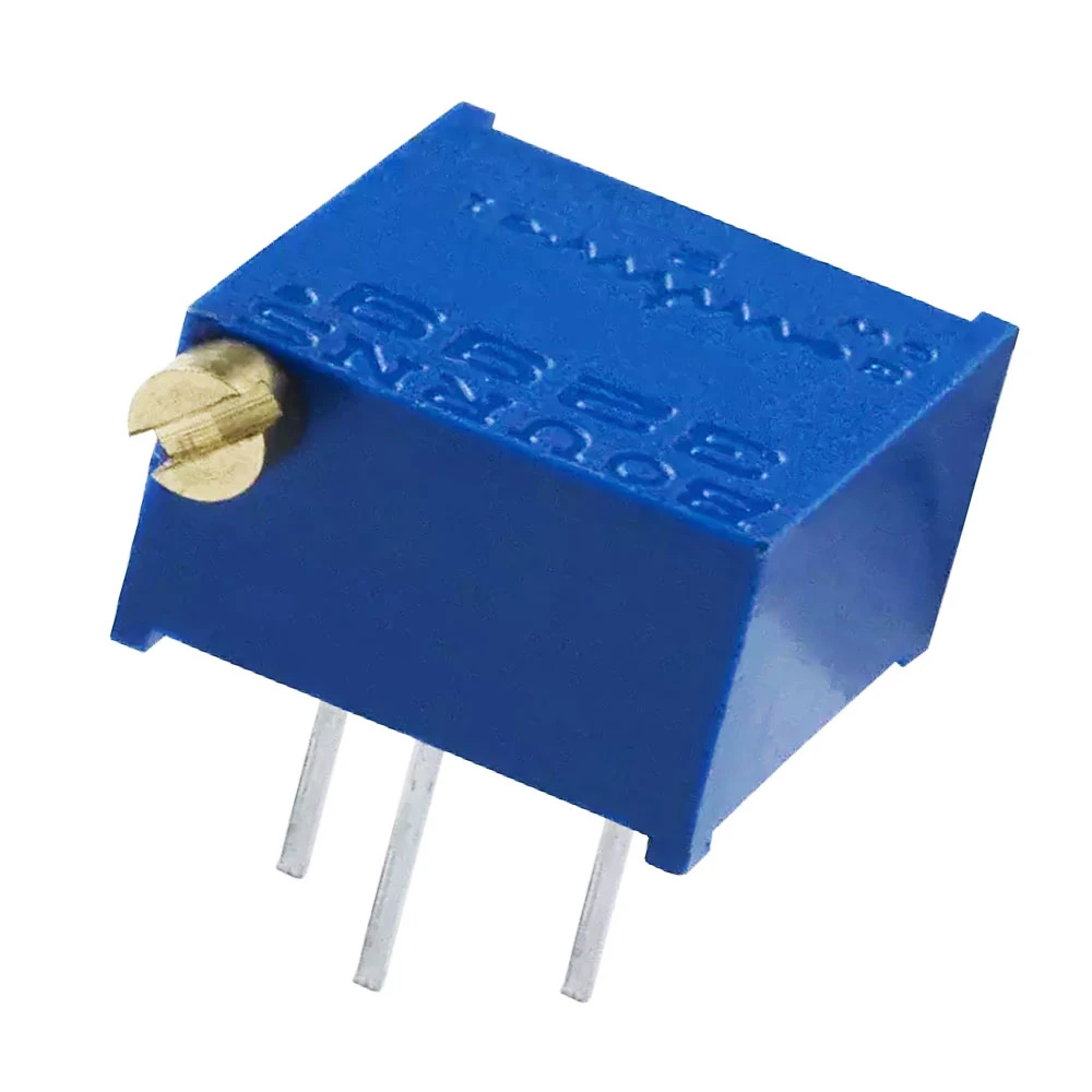 3299P-1-503LF   3299P-1-503 Resistor Cermet Trimmer 50K Ohm 10% 1/2W 25(Elec)Turn 2.29mm (9.53 X 11.55 X 6.1mm) Pin Thru-Hole