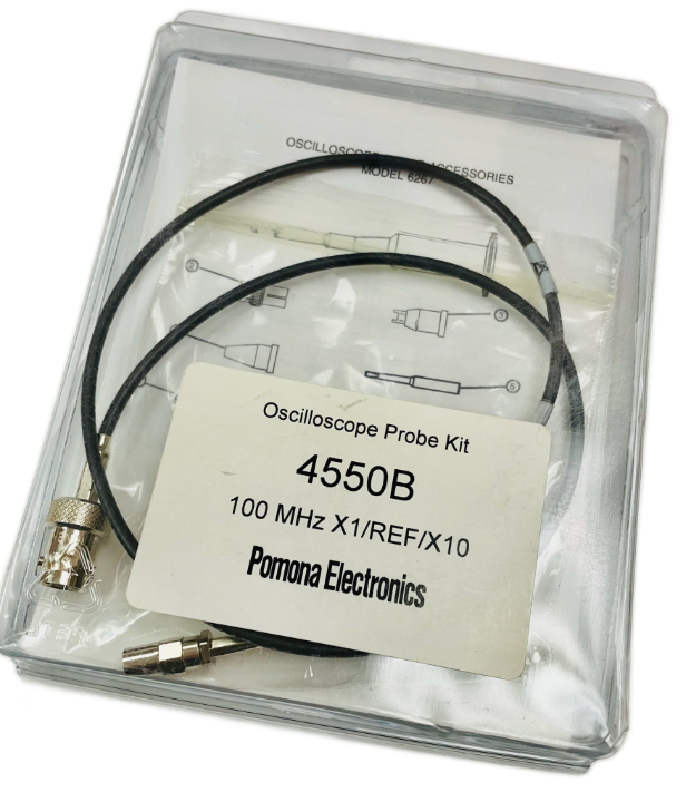 4550B  Oscilloscope, 1.2 m, 100 @ -3 db, 300 V (Max.), 10 Megohms, 10.5 pF (Max.)