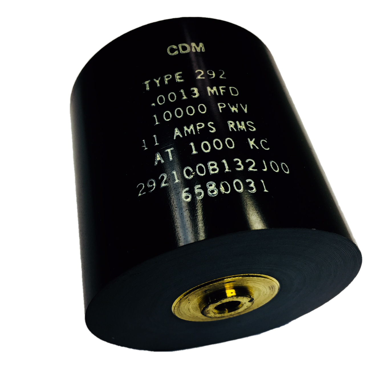 292100B132JO0 Capacitor 292100B132J00 Mica 0.0013uF 10000V 5% Cylindrical Can 125°C