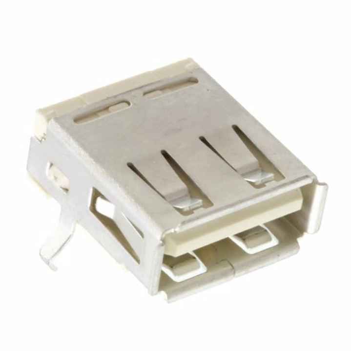 Pack of 11   0676433911   Connector Receptacle USB-A 4 Position Through Hole, Right Angle:RoHS