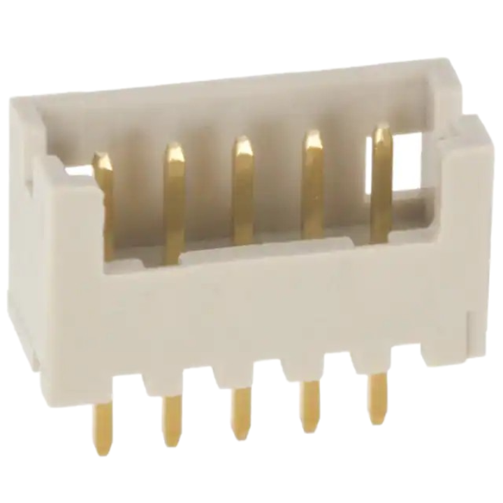 Pack of 5  DF13-5P-1.25DSA(50)  Header Connector Through Hole 5 position 0.049" (1.25mm), Tube