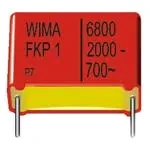 FKP1U014705F00JSSD  Film Capacitor 700V 2000V (2kV) 4700pF Polypropylene (PP), Metallized Radial :Rohs
