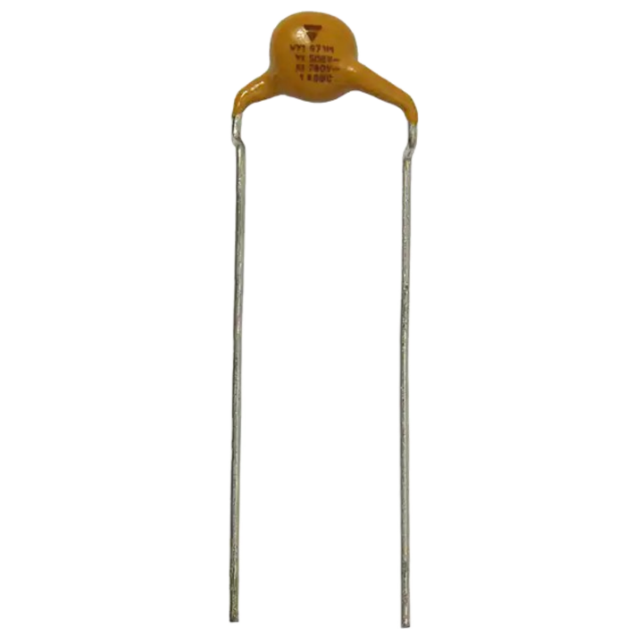 Pack of 5   VY1102M31Y5UC63V0   Capacitor Ceramic Y5U (E) Radial, Disc 1000 pF ±20% 760VAC : RoHS