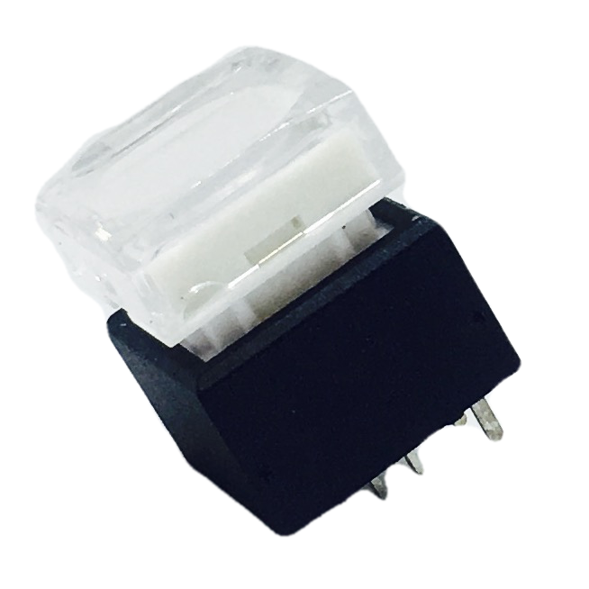 L-MH1PNR3R3Q   Illuminated Pushbutton Switches PUSH SW SPDT ON-(ON) RED/RED LED