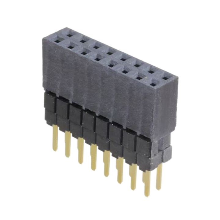 Pack of 2   ESW-108-23-G-D   Connector Through Hole Gold 16 Position Elevated Socket 0.100" : RoHS