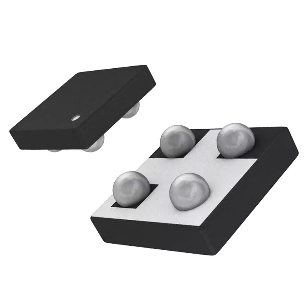 10 Pack of SI8401DB-T1-E1  Trans MOSFET P-CH 20V 3.6A 4-Pin Micro Foot