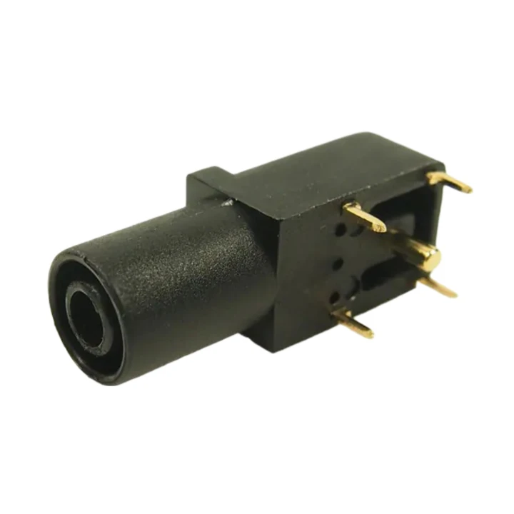 FCR7350B   Connector Jack Banana Standard Banana Solder Black : RoHS
