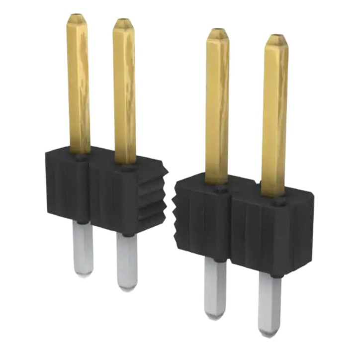 Pack of 20  68001-206HLF  Board to Board connector, Unshrouded vertical header, Through Hole, Single Row, , 6 Positions, 2.54 mm (0.100in) Pitch less, RoHS