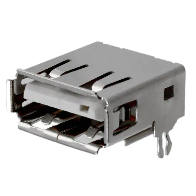Pack of 3  87583-2010BLF  Connector Receptacle USB-A (USB TYPE-A) USB 2.0 4 Position Surface Mount, Right Angle :RoHS, Tube
