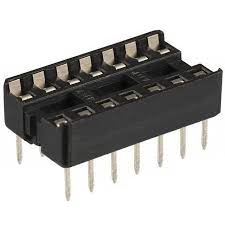 2-641599-5  Connector Socket	14 Dip Low PROF PHOS BRZ TN

