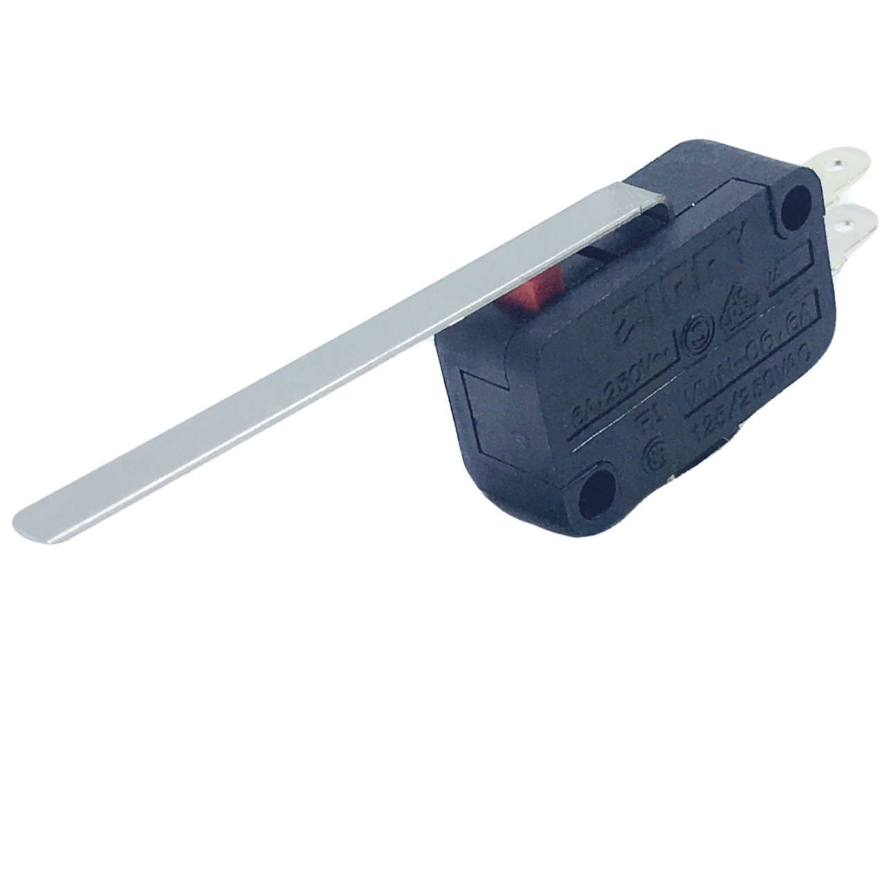 VMN-06D-03D0-B Zippy MicroSwitch 101-VMN-06D-03D0 Long Lever 27.8 x 15.9 x 10.3MM S.P.D.T SMS-332