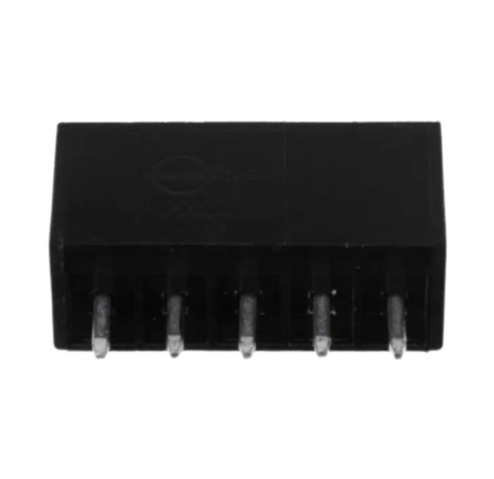 Pack of 6  39501-1005   Connector Terminal Block Header 5 Position , Male Pins, Shrouded (4 Side) 0.138" (3.50mm) Vertical Through Hole