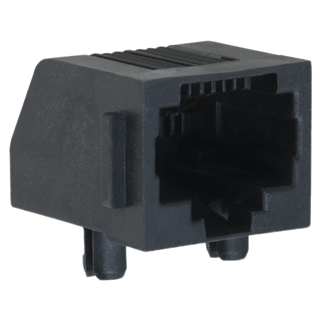 Pack of 10   5555248-1   RJ-45 Connector  F8 POS 1.02mm Solder RA SMD 8 Terminal 1 Port Cat 3