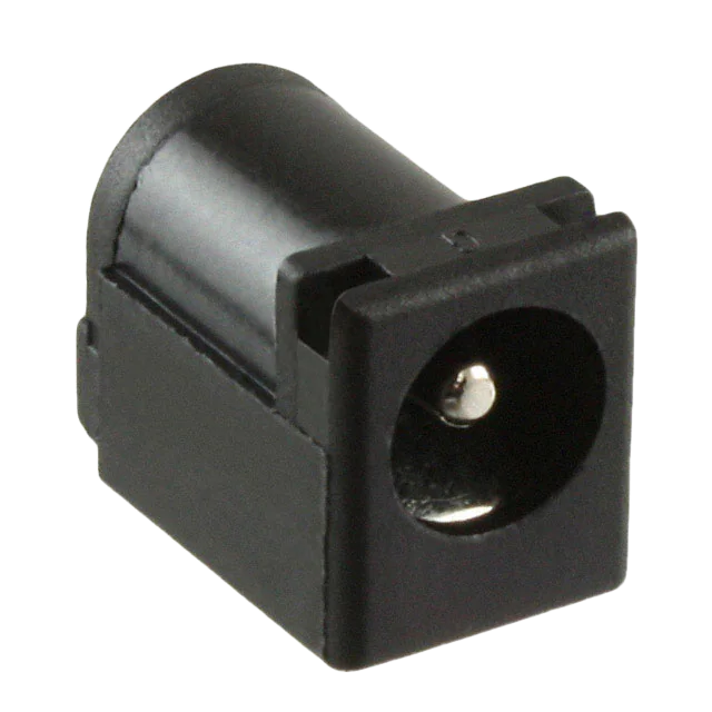 PJ-202A  Power Barrel Connector Jack 2.10mm ID (0.083"), 5.50mm OD (0.217") Through Hole, Right Angle
