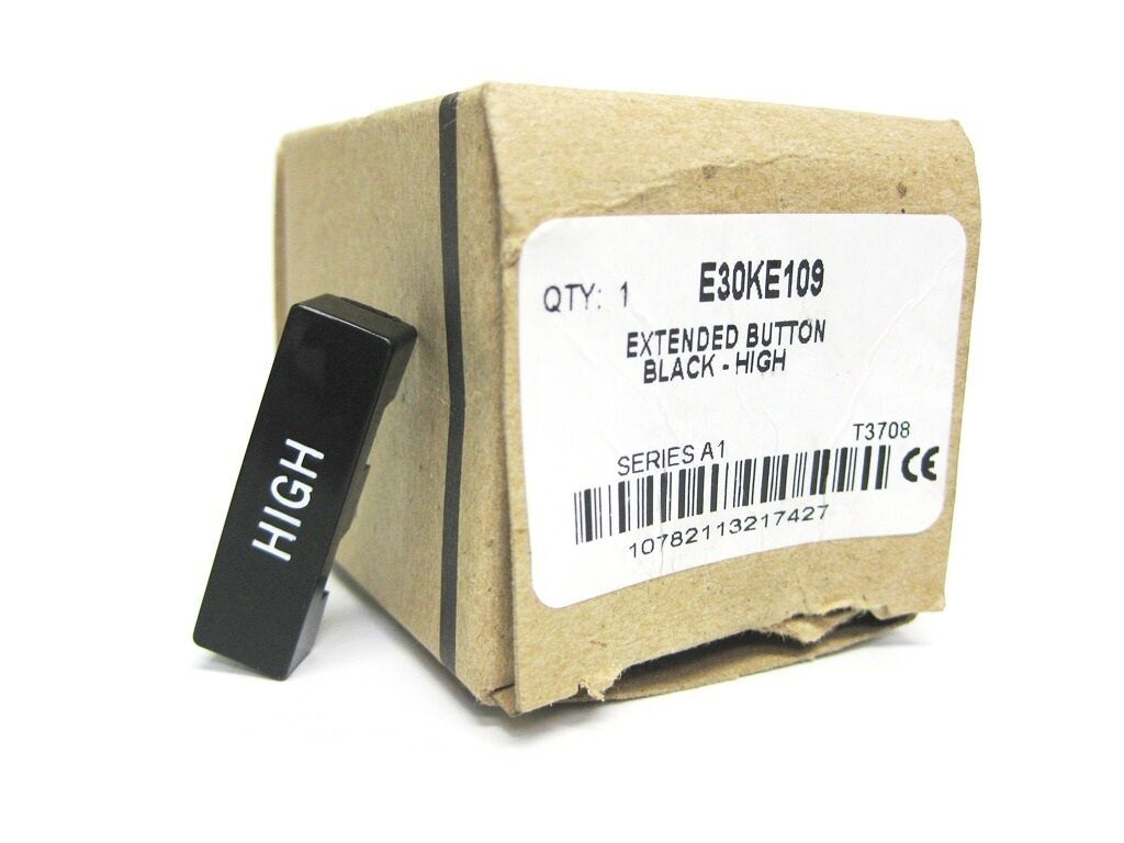 E30KE109 Extended Button Black - "High"