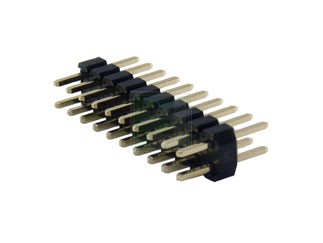Pack of 2 NRPN102PAEN-RC  Connector Header Through Hole 20 position 0.079" (2.00mm)