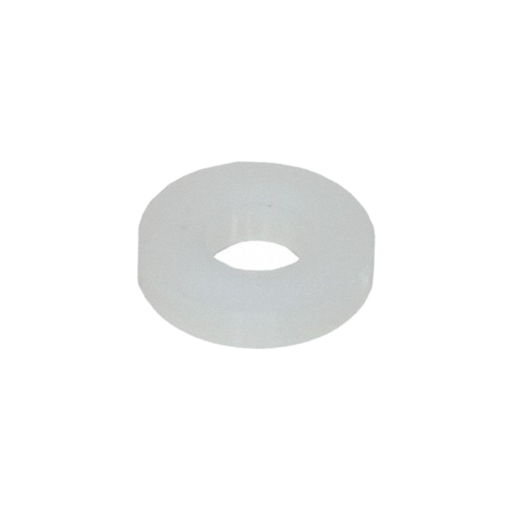 Pack of 80  16FW006062  Flat washer, Nylon Natural, .312 O.D, Bulk, RoHS
