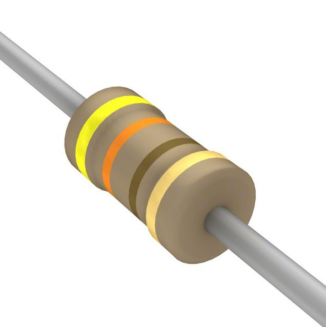 Pack of 10   CF18JT430R   Resistor 430 Ohms ±5%, 1/8W Through Hole Axial Flame Retardant Coating, Safety Carbon Film : RoHS