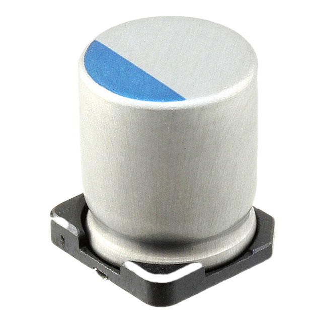 Pack of 5  PCR1J101MCL1GS  Aluminum Organic Polymer Capacitors 100UF 20% 63V Radial, Can - SMD