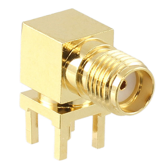 Pack of 4  5-1814400-2  SMA Connector Jack, Female Socket Through Hole, Right Angle Solder :RoHS