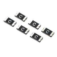 Pack of 6 1206L400/12SLWR Polymeric PTC Resettable Fuse 12V 4 A Ih Surface Mount 1206 (3216 Metric), Concave