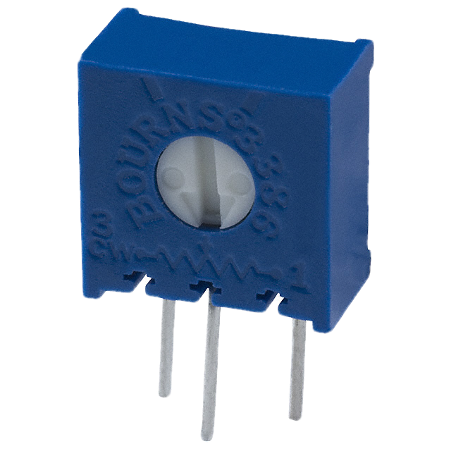 3386X-1-202LF  Trimmer 2kOhms 0.5W PC Pins Side :RoHS