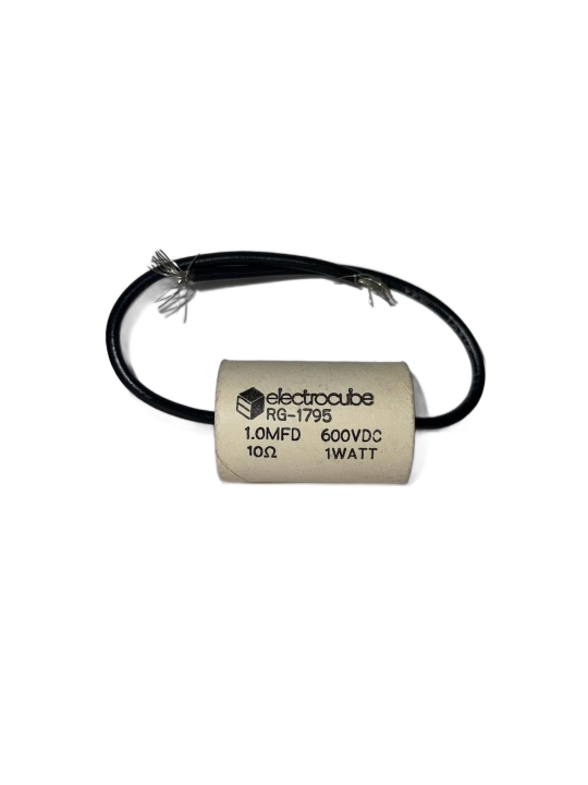RG1795  Axial RC, 1.0MFD 600VDC 10 1WATT, Bulk, RoHS