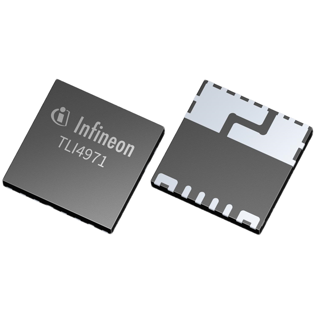 Pack of 6  TLI4971A050T5UE0001XUMA1  Current Sensor 50A 1 Channel Hall Effect, Open Loop Unidirectional 8-PowerTDFN :RoHS