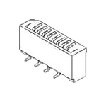 52808-1770  Connector FPC Vertical 17 Position (1.00mm) Surface Mount :RoHS